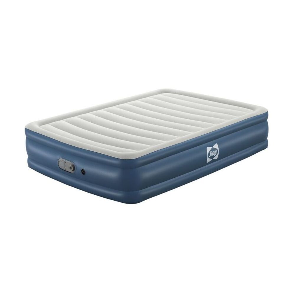 Open Box - Sealy -  Air Mattress Inflatable USB Charging QUEEN AlwayzAire Buil - Picture 2 of 8